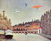 Henri Rousseau Brucke in Sevres oil painting reproduction
